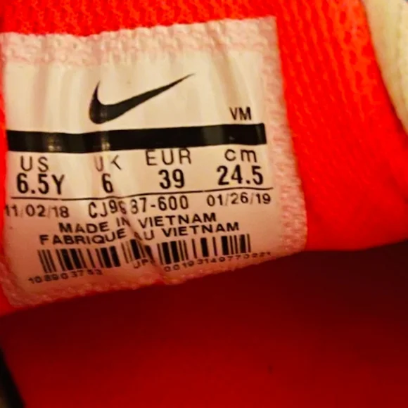 Nike Air Plus Superman Ice Cream Athletic Shoes Size 6 1/2 Y women 8 - Picture 3 of 5